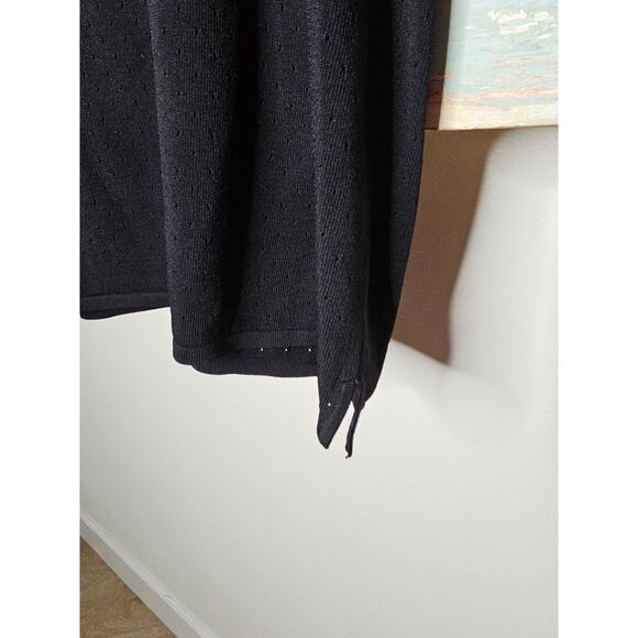 Black Sleeveless Sweater by Grace Dane Lewis Size 3X - Picture 4 of 9